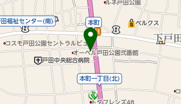 本橋写真館の地図画像