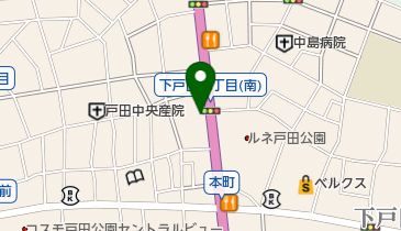 種由商店の地図画像