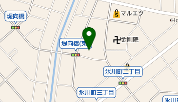 新曾氷川神社の地図画像