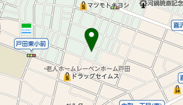 八百忠の地図画像