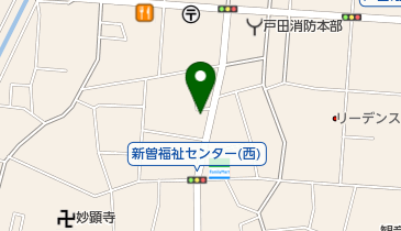 新曽名倉堂の地図画像