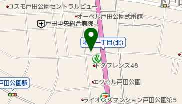 北村犬猫病院の地図画像