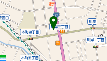 トムスの地図画像