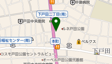 日坂米店の地図画像