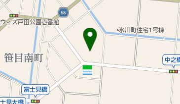 戸田フーズ株式会社の地図画像