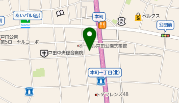 サン光湯の地図画像