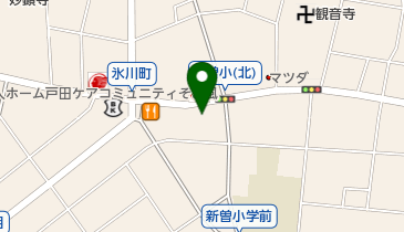 髪剪處の地図画像