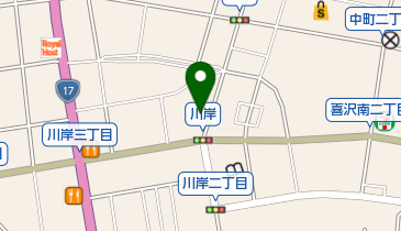 セブン理容の地図画像