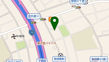 戸田市役所 笹目コミュニティセンターの地図画像