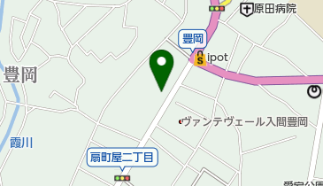 岩田屋商店の地図画像