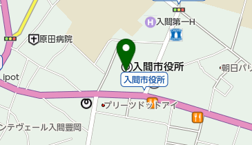 入間市観光協会の地図画像