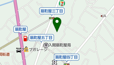 メナード化粧品扇町屋代行店の地図画像