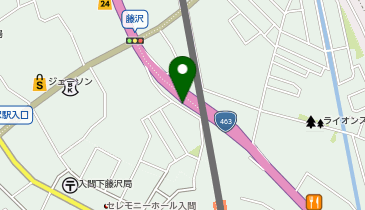 リフォーム山中の地図画像