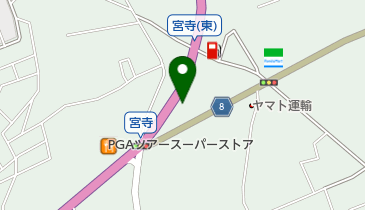 クラフトパーツの地図画像