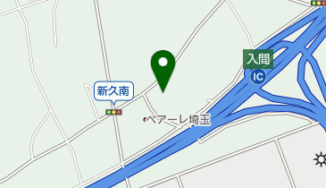 間野製茶の地図画像