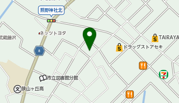 有限会社ストリームの地図画像