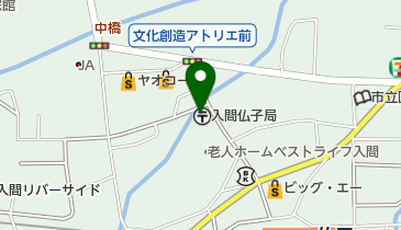 岩上隆美容室の地図画像