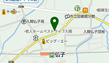 美容室ウイルの地図画像