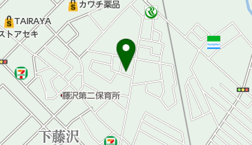 美容室シモンの地図画像