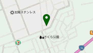 駒井洋品店の地図画像
