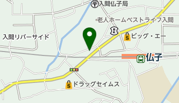 冨士屋洋品店 仏子店の地図画像