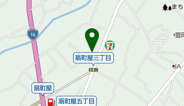 ヘアーサロンイトウの地図画像