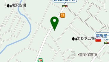 扇屋の地図画像