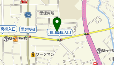 有限会社高野材木店の地図画像