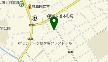 熊沢モータースの地図画像