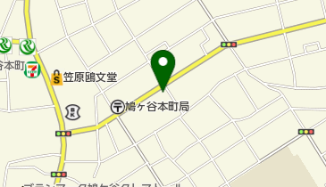 日新堂時計店の地図画像