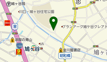 浪花屋の地図画像