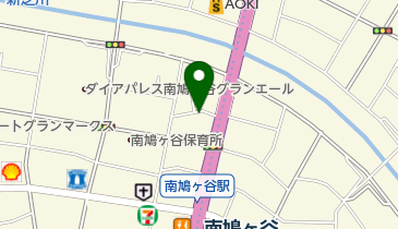ヘアーサロン小島の地図画像