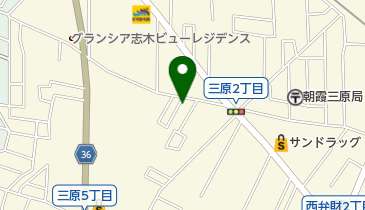 あららぎはり、マッサージの地図画像