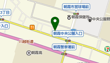 シナノヤ 朝霞店の地図画像