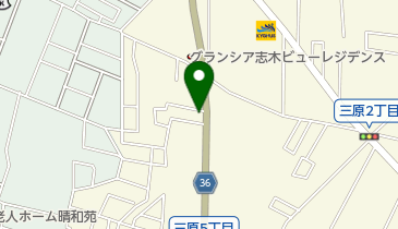 志木フレームの地図画像