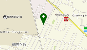 タカチホデンキ朝志ヶ丘の地図画像