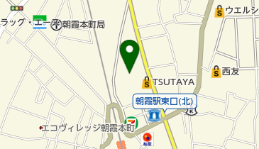 朝霞市 仲町市民センターの地図画像