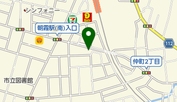 カトリック朝霞教会の地図画像