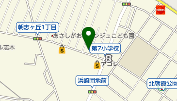 中田クリーニング本店の地図画像