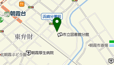 朝霞市商工会の地図画像