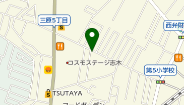 大星青果店の地図画像