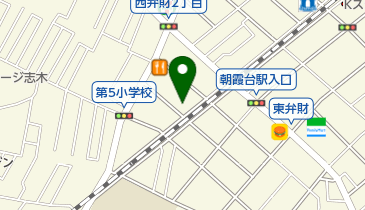 エクセル美容室の地図画像