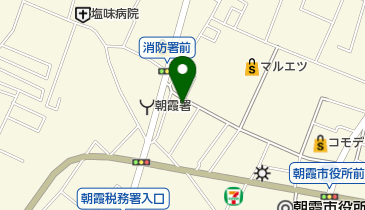 髪飛行切の地図画像