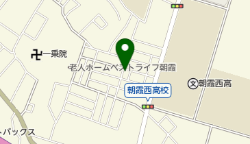 ノブ美容室の地図画像