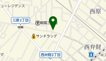 理容タナカの地図画像