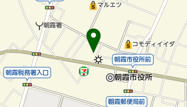 朝霞市役所 保健センターの地図画像