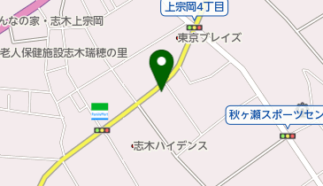 尾石サイクルの地図画像