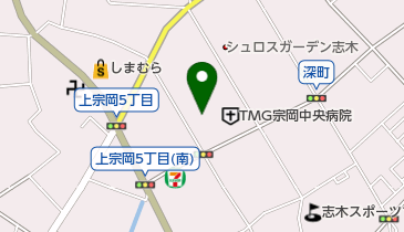 八木ガラス店の地図画像