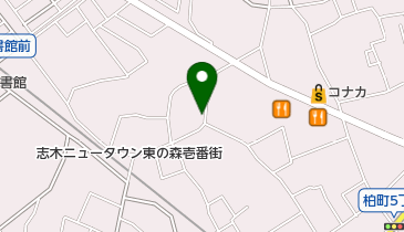 MICHI音楽学院の地図画像