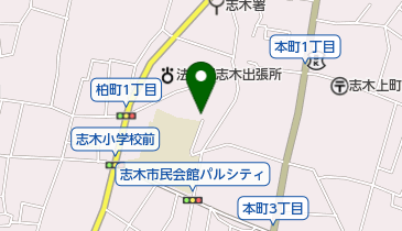 瑤樹会書道教室の地図画像